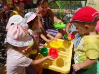 Игры с водой для малышей